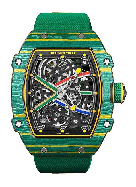 green yellow richard mille|richard mille wheels.